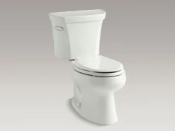 Two-piece elongated toilet, 1.28 gpf^Kohler Sale