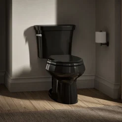 Two-piece elongated toilet, 1.28 gpf^Kohler Sale