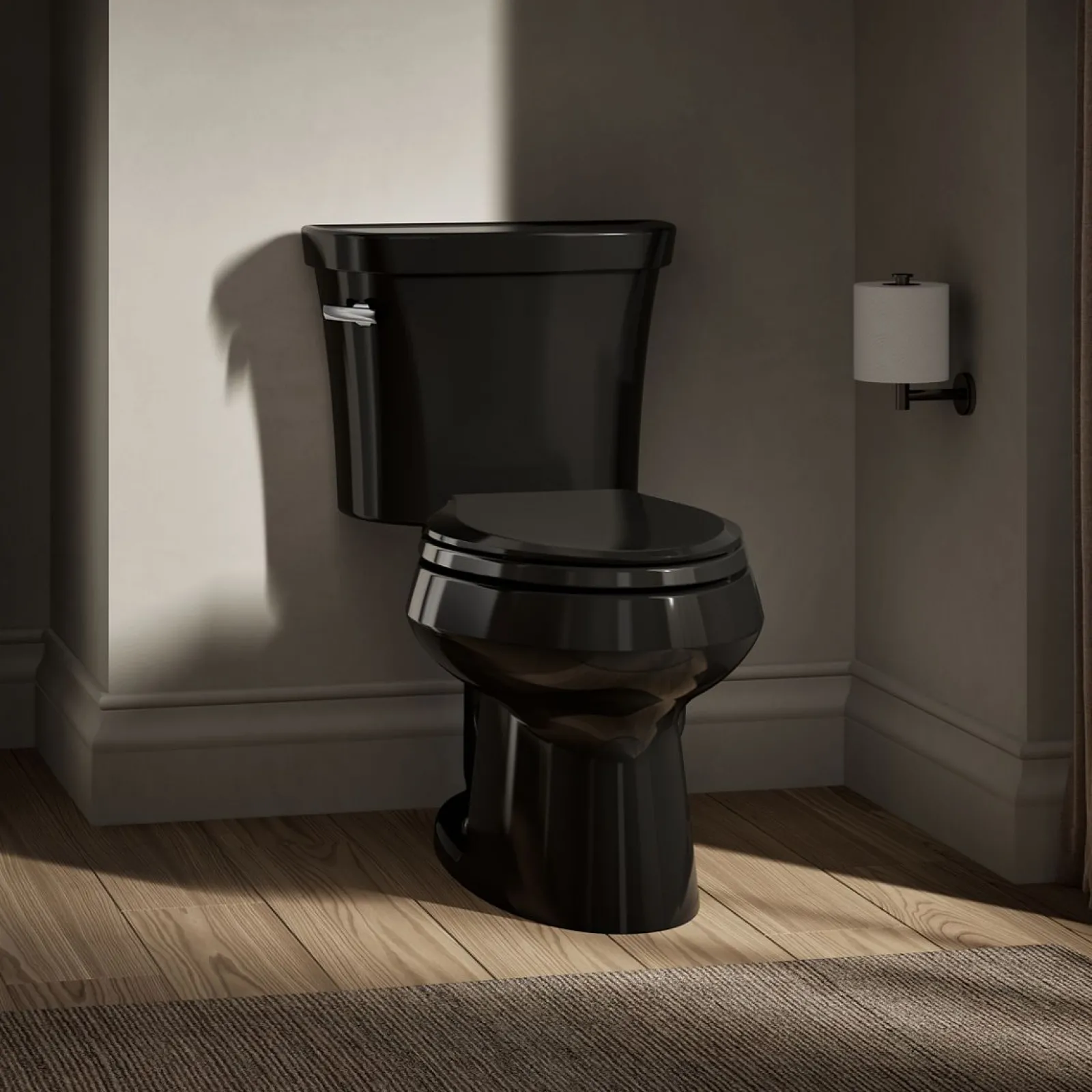 Two-piece elongated toilet, 1.28 gpf^Kohler Sale