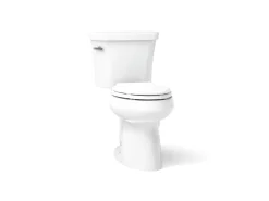 Two-piece elongated toilet, 1.28 gpf^Kohler Best