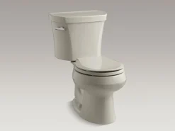 Two-piece elongated toilet, 1.28 gpf^Kohler Best