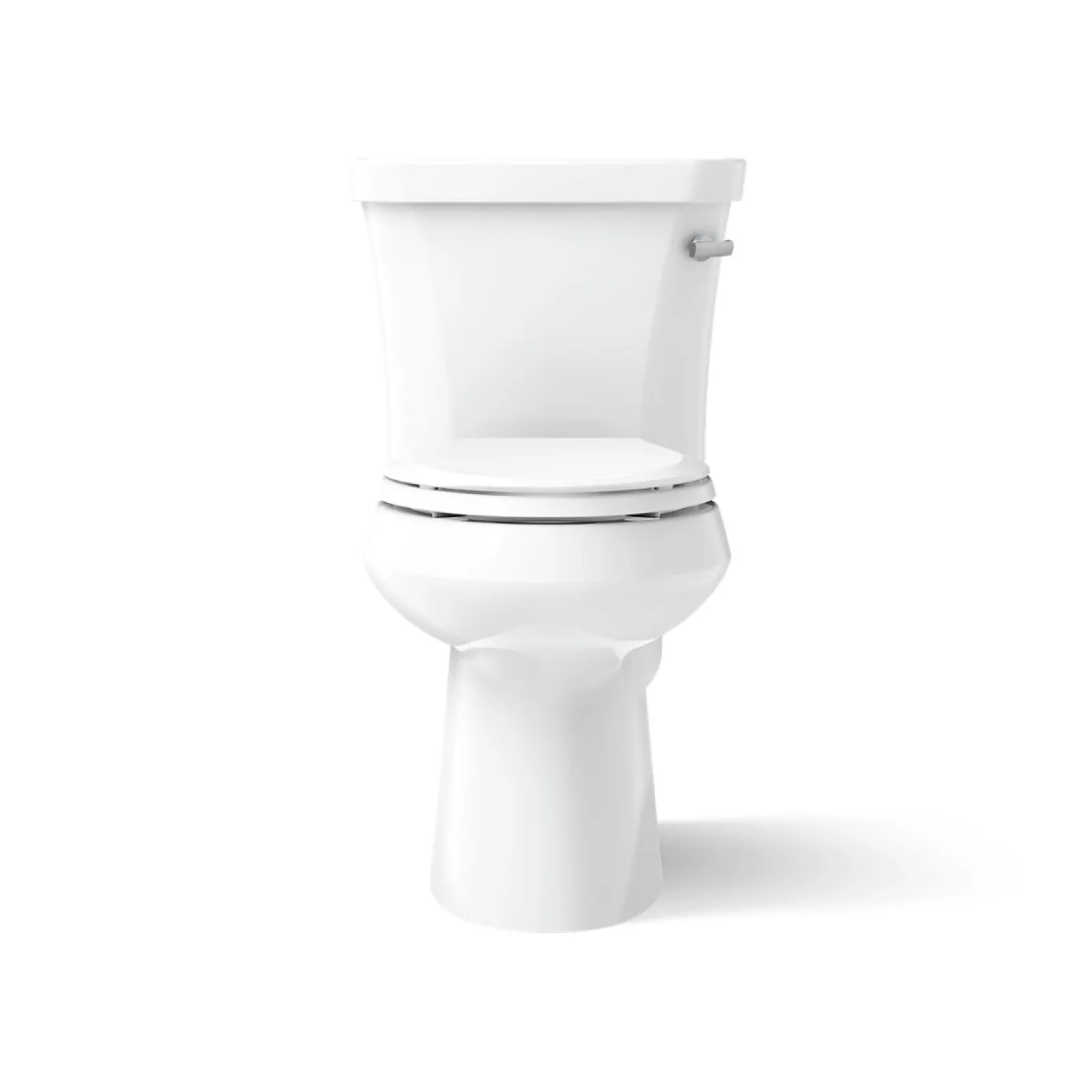 Two-piece elongated toilet, 1.28 gpf^Kohler New