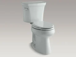 Two-piece elongated toilet, 1.28 gpf^Kohler Outlet
