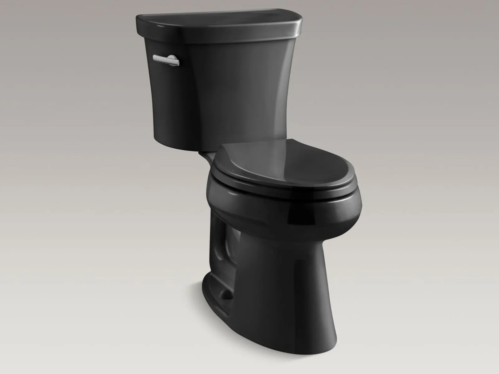 Two-piece elongated toilet, 1.28 gpf^Kohler Hot