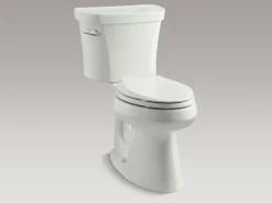 Two-piece elongated toilet, 1.28 gpf^Kohler Hot