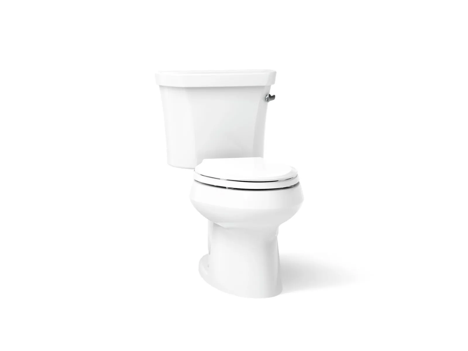 Two-piece elongated toilet, 1.28 gpf^Kohler Sale