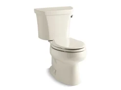 Two-piece elongated toilet, 1.28 gpf^Kohler Sale