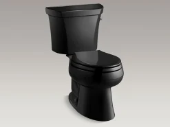 Two-piece elongated toilet, 1.28 gpf^Kohler Sale