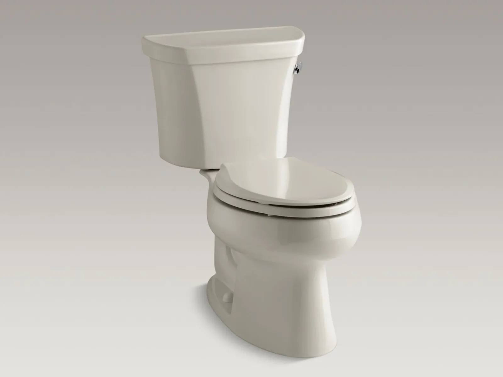 Two-piece elongated toilet, 1.28 gpf^Kohler Sale