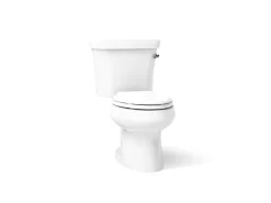 Two-piece elongated toilet, 1.28 gpf^Kohler Outlet