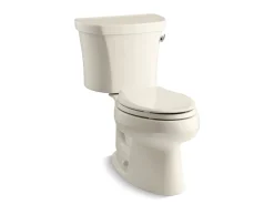 Two-piece elongated toilet, 1.28 gpf^Kohler Outlet