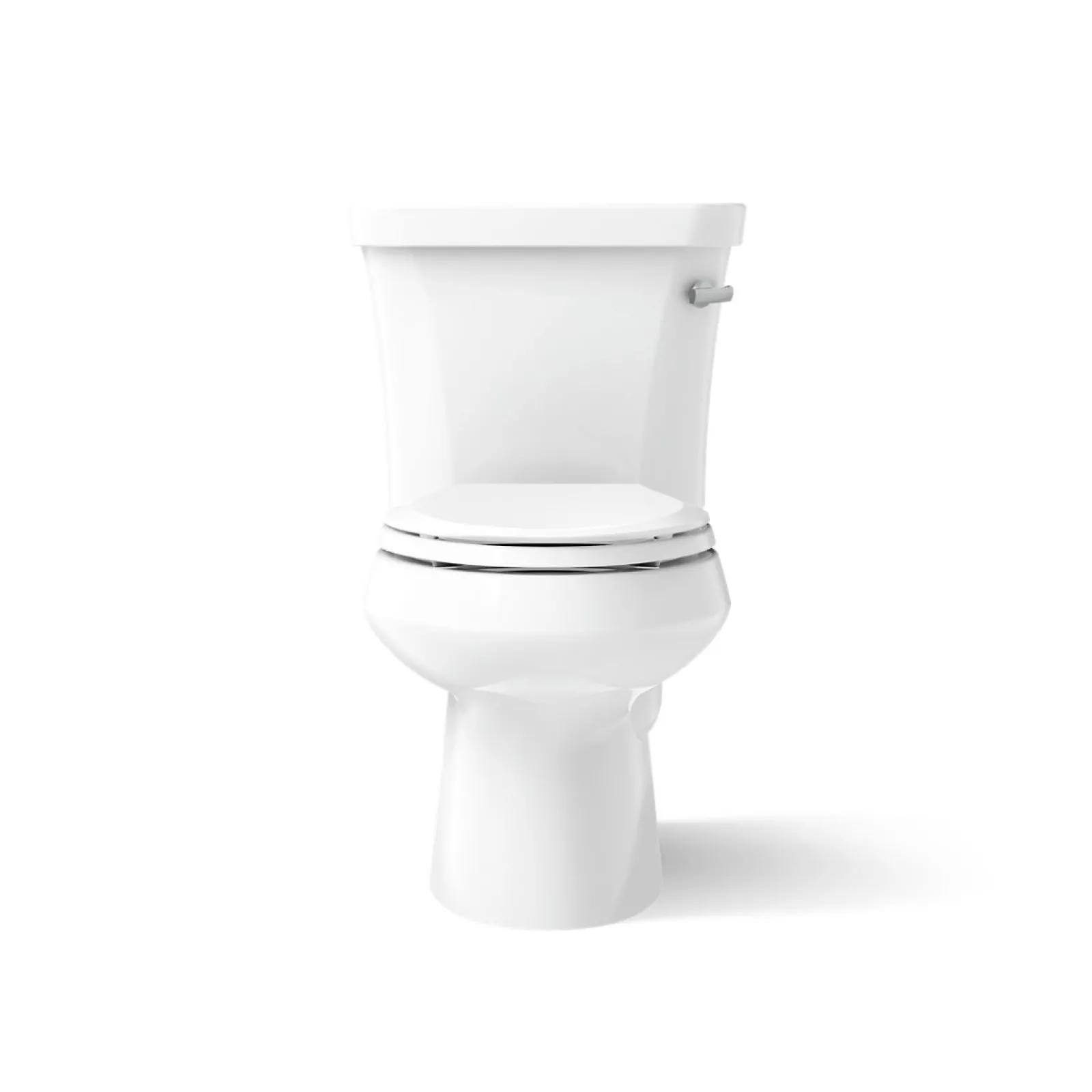 Two-piece elongated toilet, 1.28 gpf^Kohler Outlet