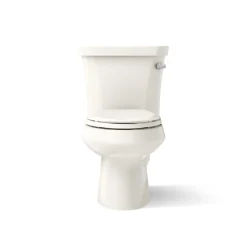 Two-piece elongated toilet, 1.28 gpf^Kohler Outlet