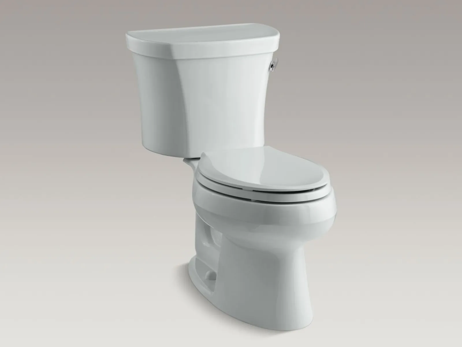 Two-piece elongated toilet, 1.28 gpf^Kohler Outlet