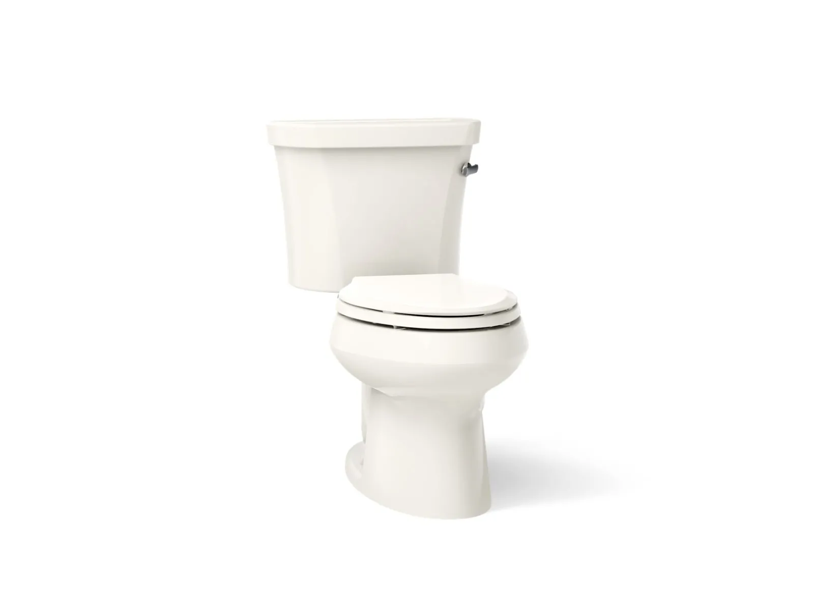 Two-piece elongated toilet, 1.28 gpf^Kohler Outlet