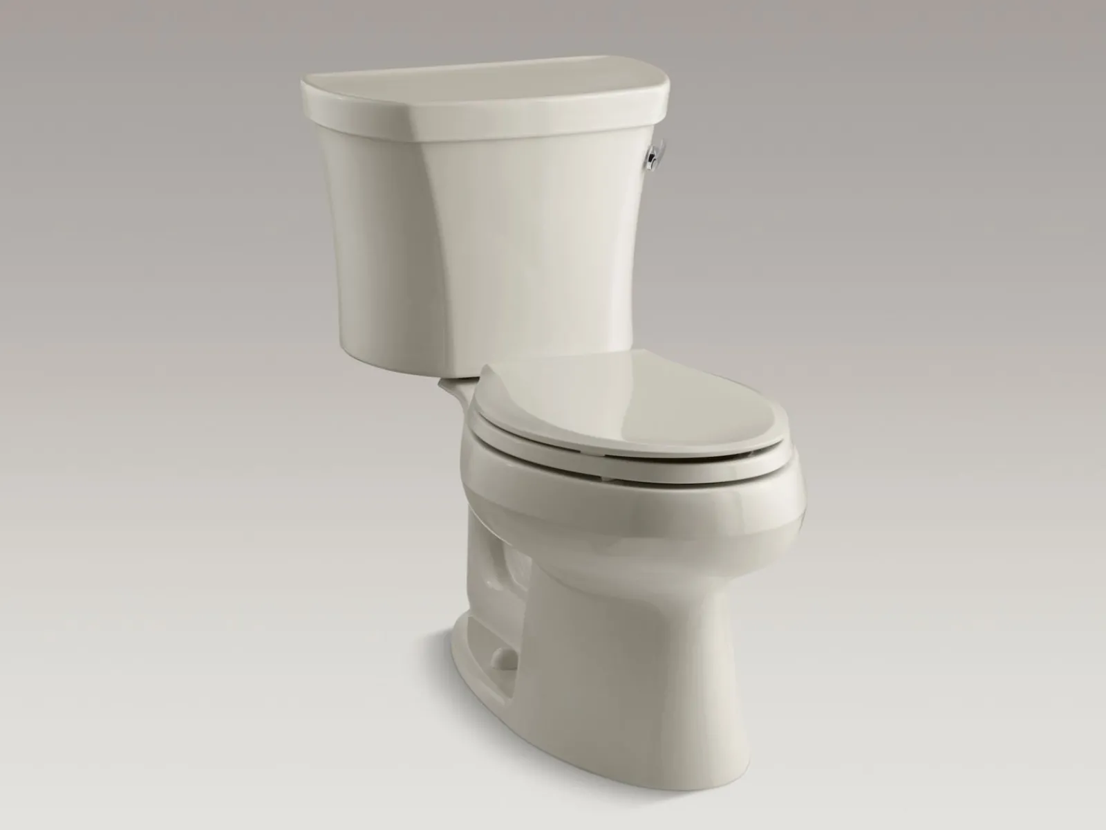 Two-piece elongated toilet, 1.28 gpf^Kohler Outlet