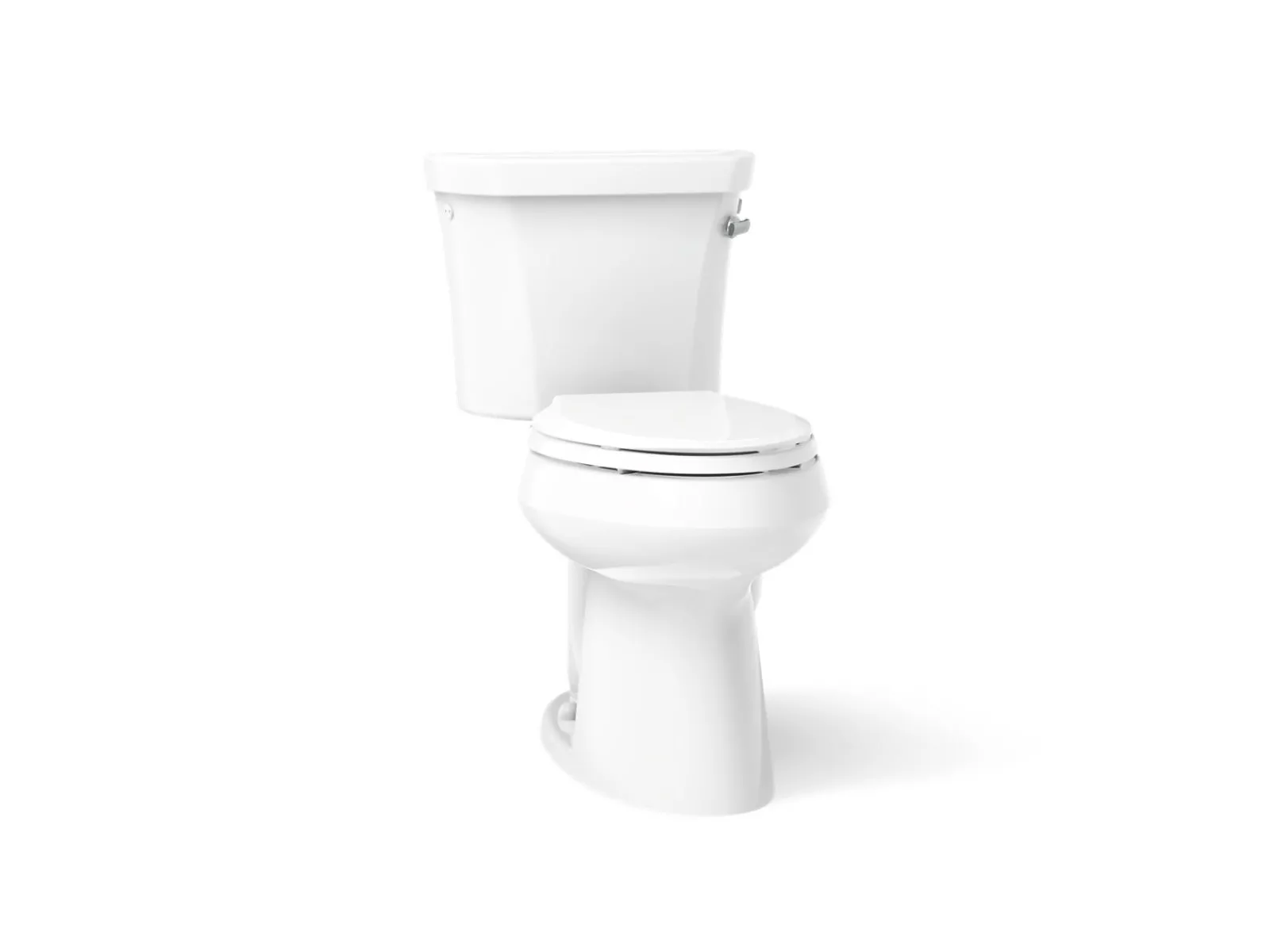 Two-piece elongated toilet, 1.28 gpf^Kohler Sale