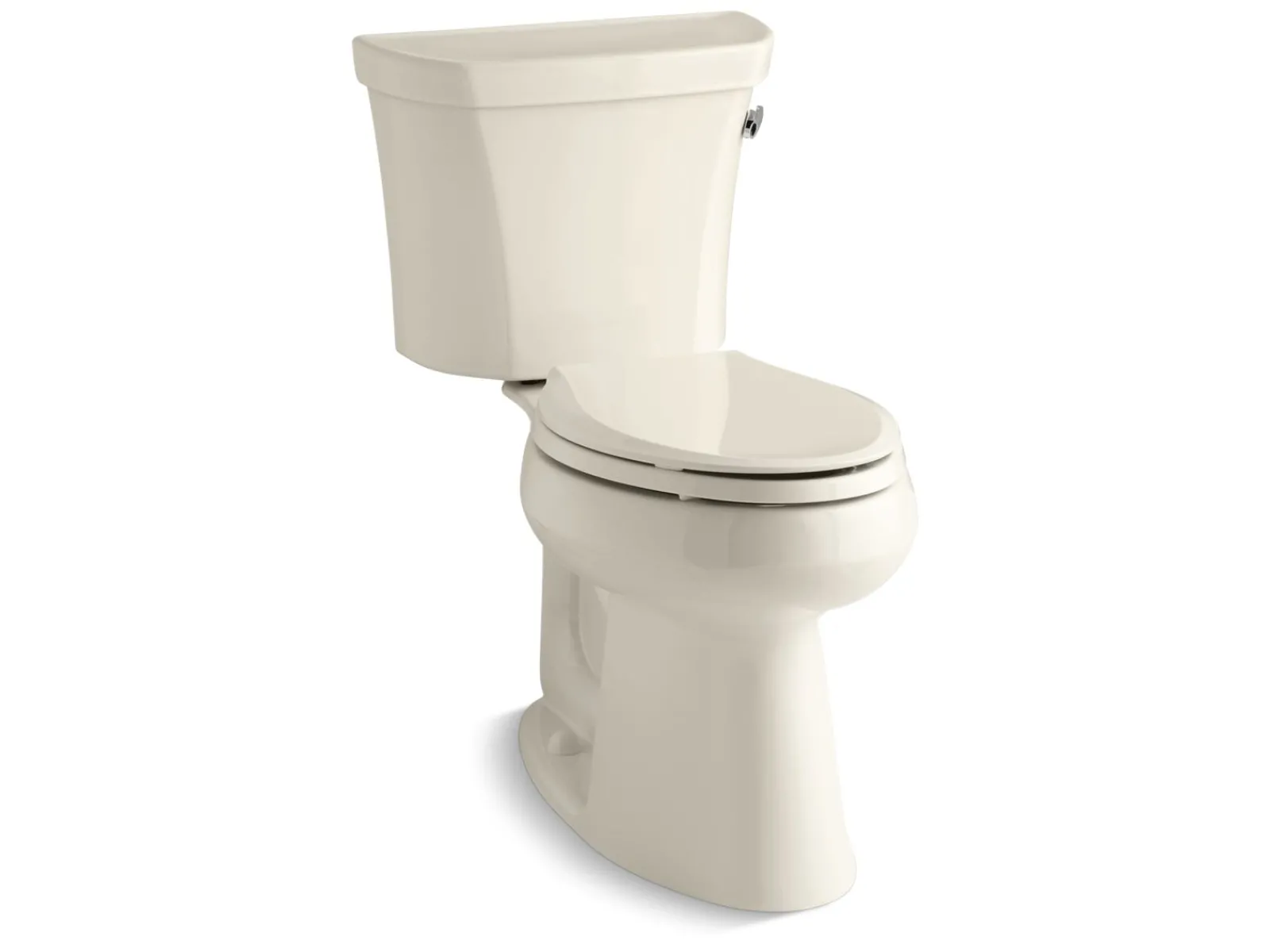 Two-piece elongated toilet, 1.28 gpf^Kohler Sale