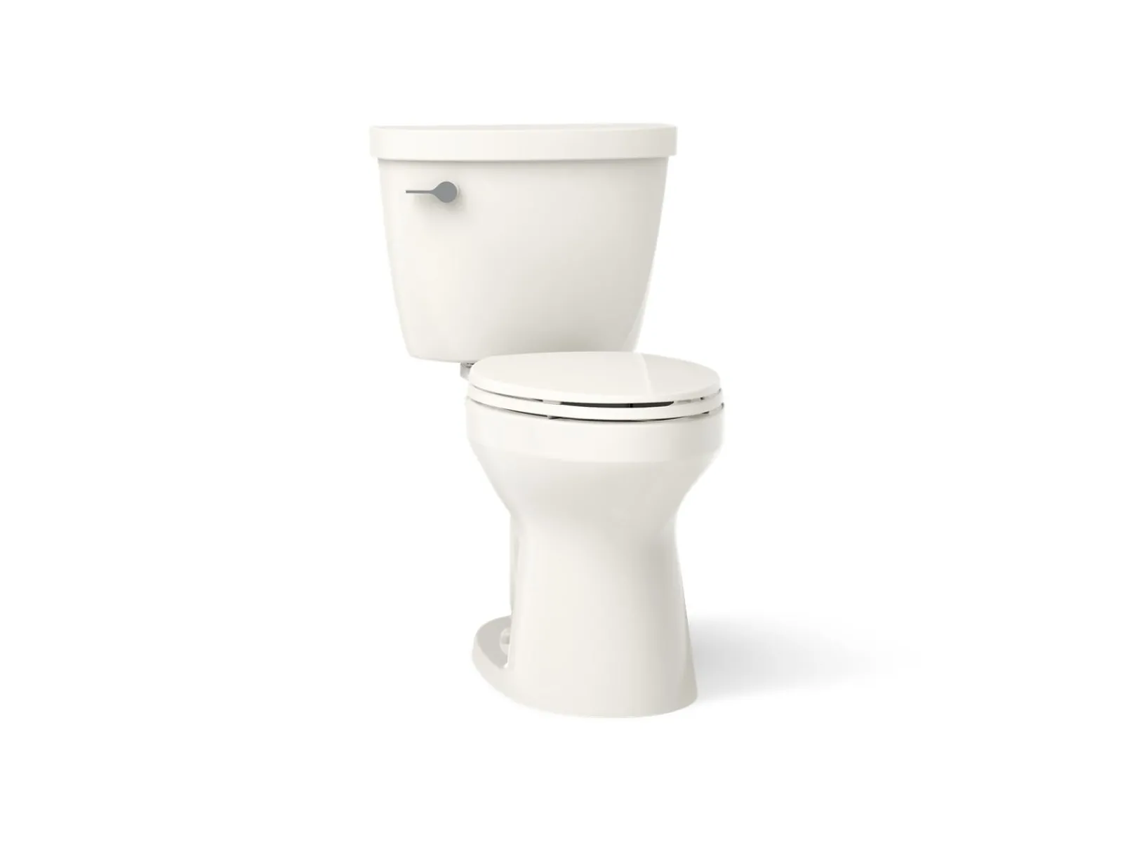 Two-piece elongated toilet, 1.6 gpf^Kohler