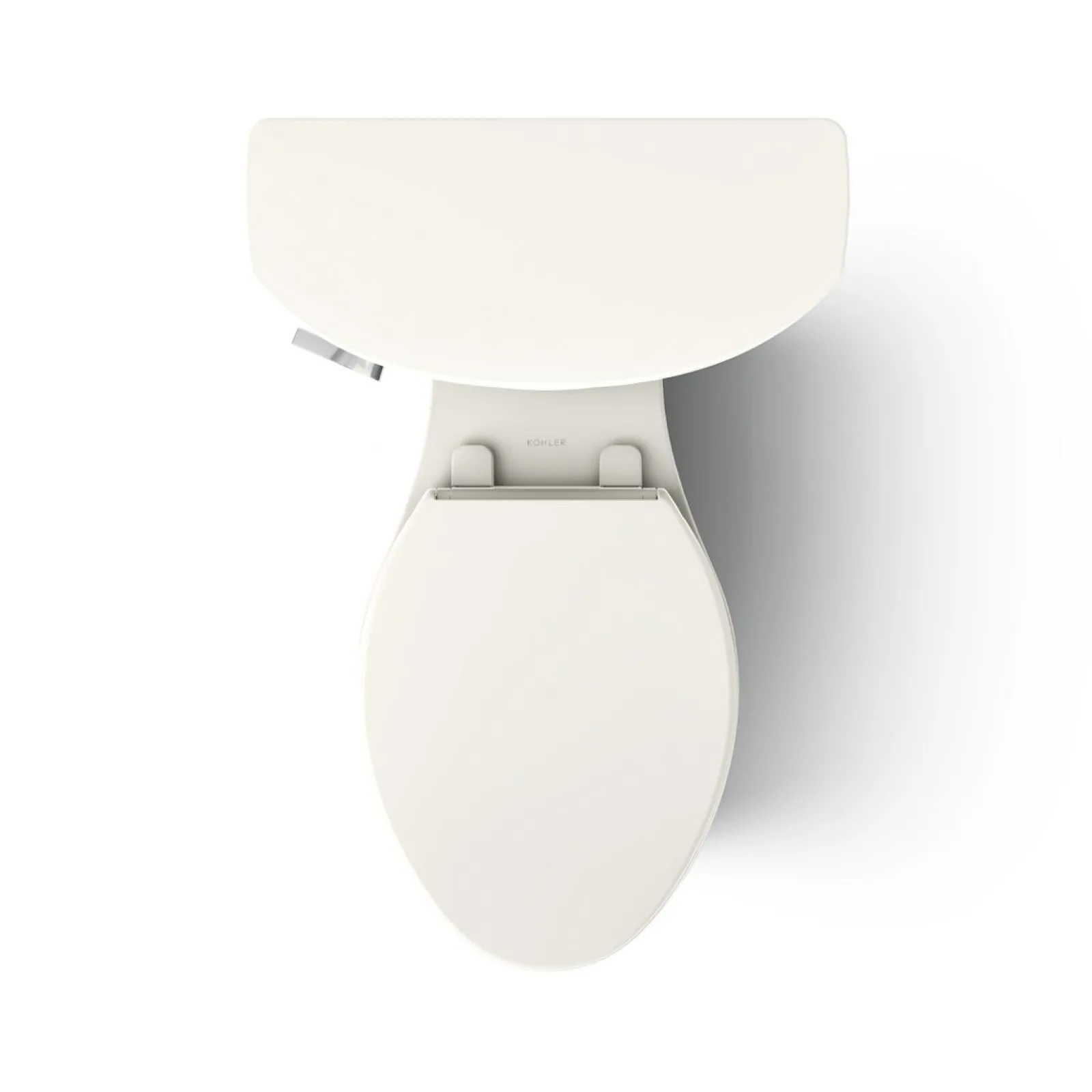 Two-piece elongated toilet, 1.6 gpf^Kohler