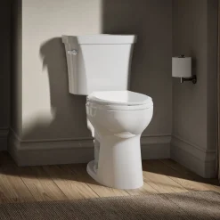 Two-piece elongated toilet, 1.28 gpf^Kohler Best
