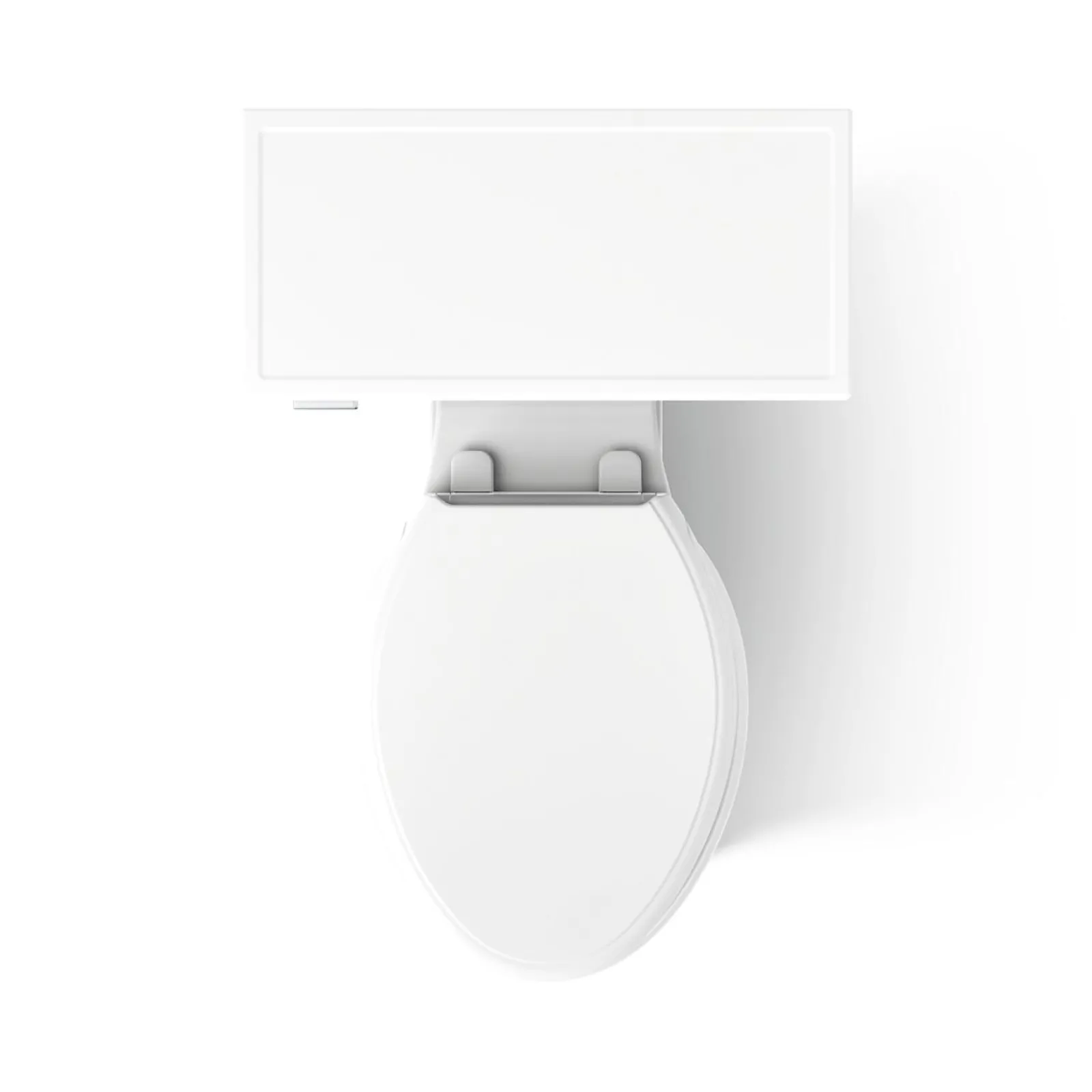 Two-piece elongated toilet with concealed trapway, 1.28 gpf^Kohler Hot
