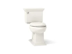 Two-piece elongated toilet with concealed trapway, 1.28 gpf^Kohler Hot