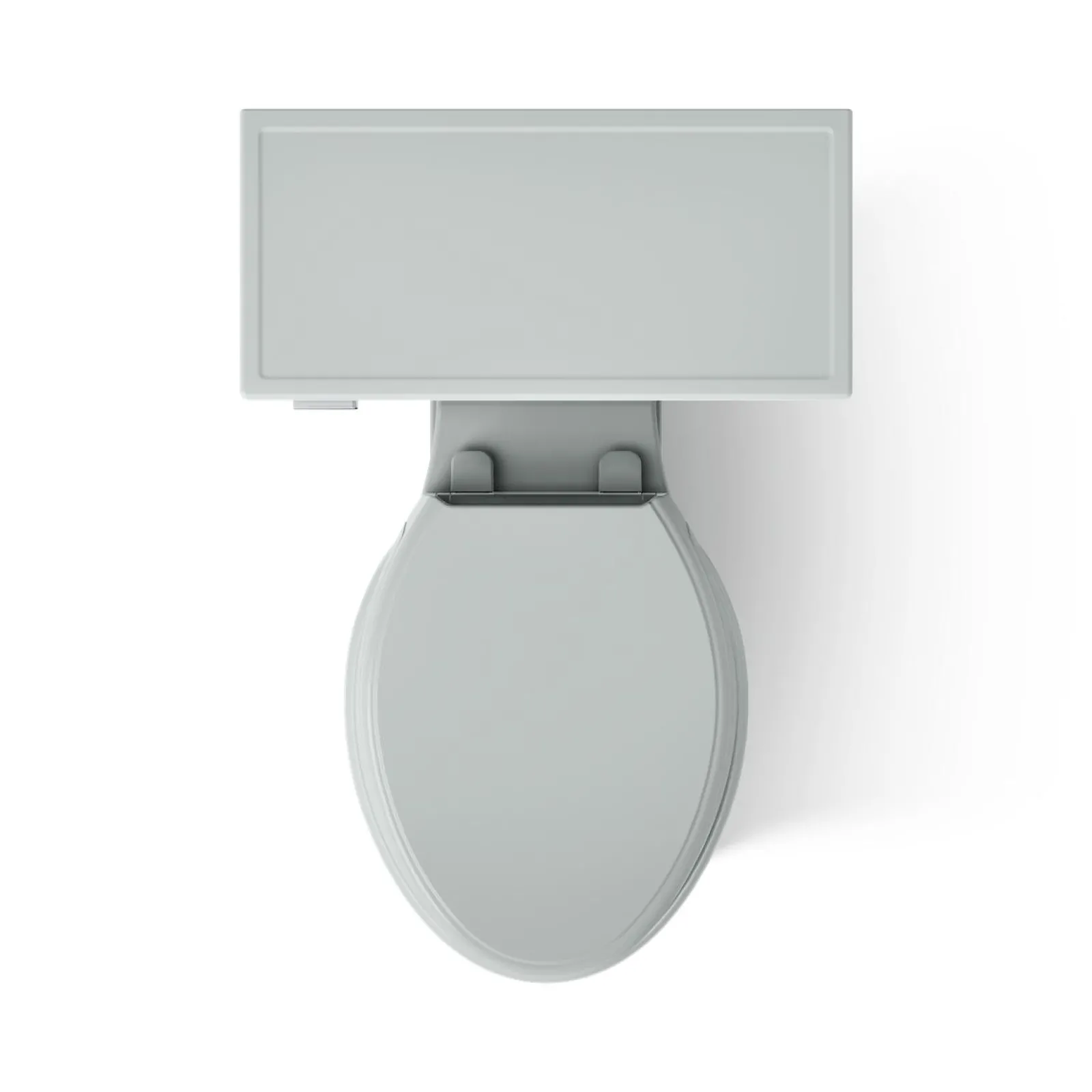 Two-piece elongated toilet with concealed trapway, 1.28 gpf^Kohler Hot