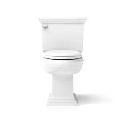Two-piece elongated toilet with concealed trapway, 1.28 gpf^Kohler Hot