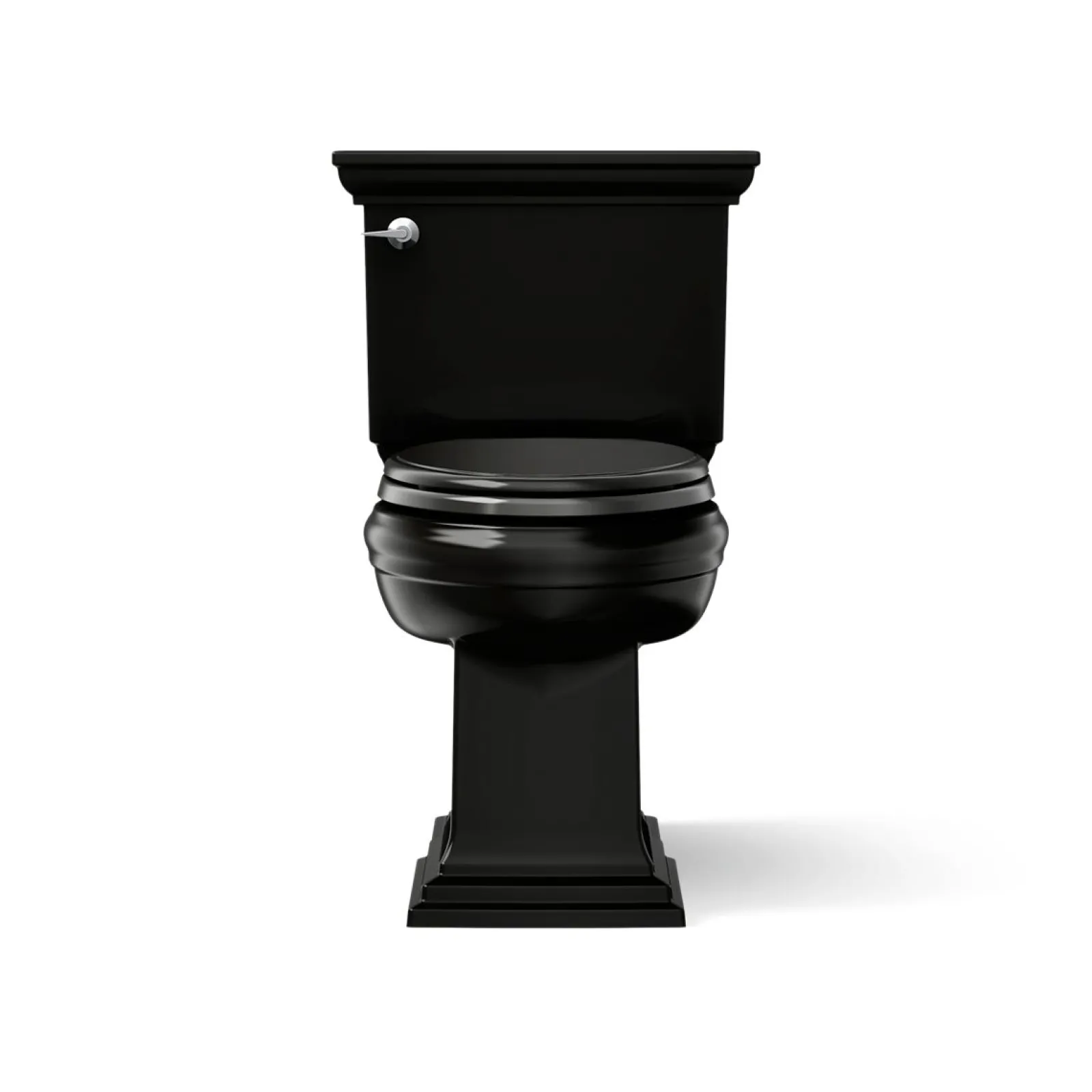 Two-piece elongated toilet with concealed trapway, 1.28 gpf^Kohler Hot