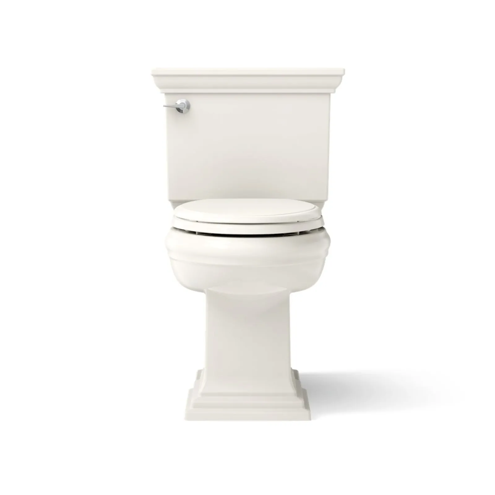 Two-piece elongated toilet with concealed trapway, 1.28 gpf^Kohler Hot