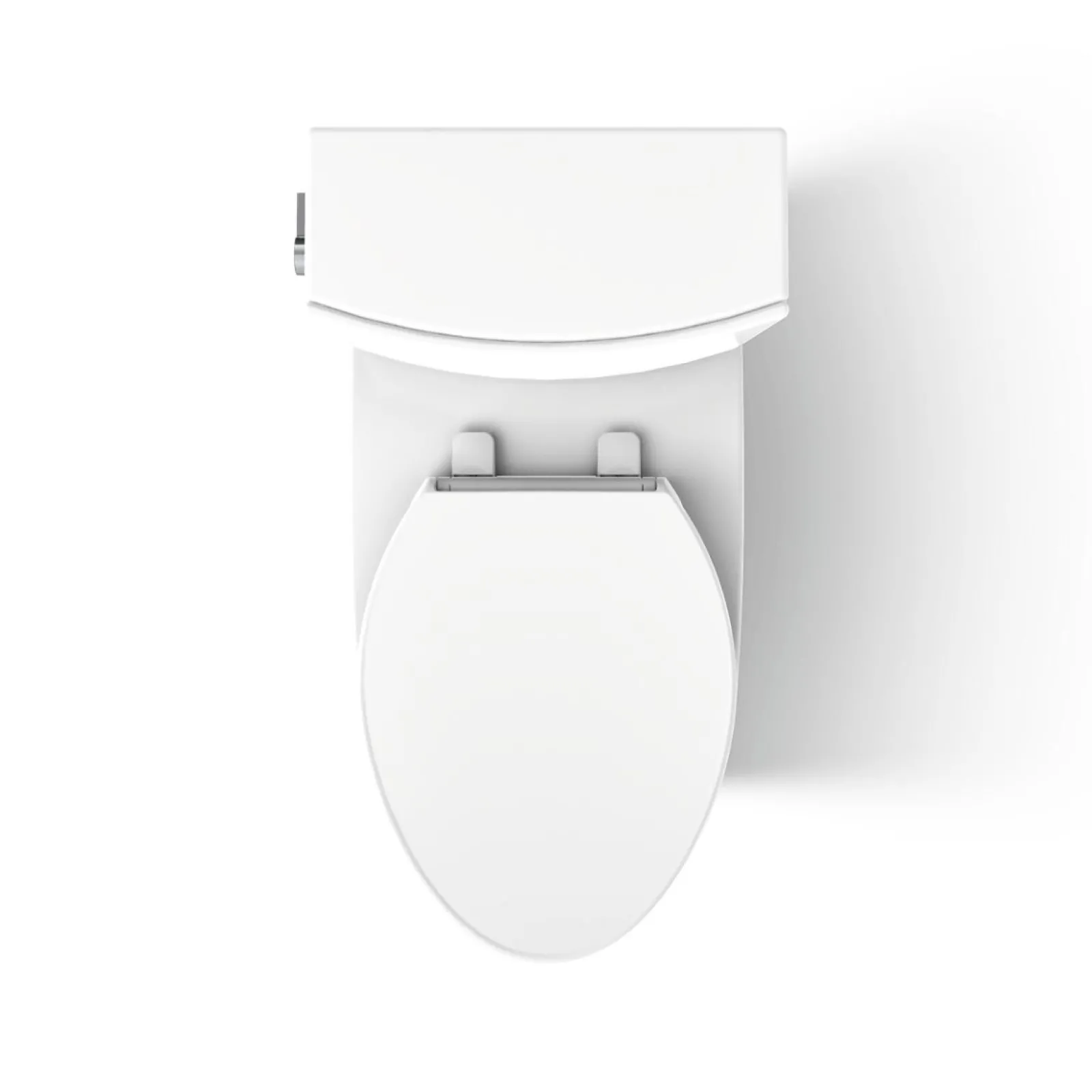 Two-piece elongated toilet with skirted trapway, 1.28 gpf^Kohler Hot