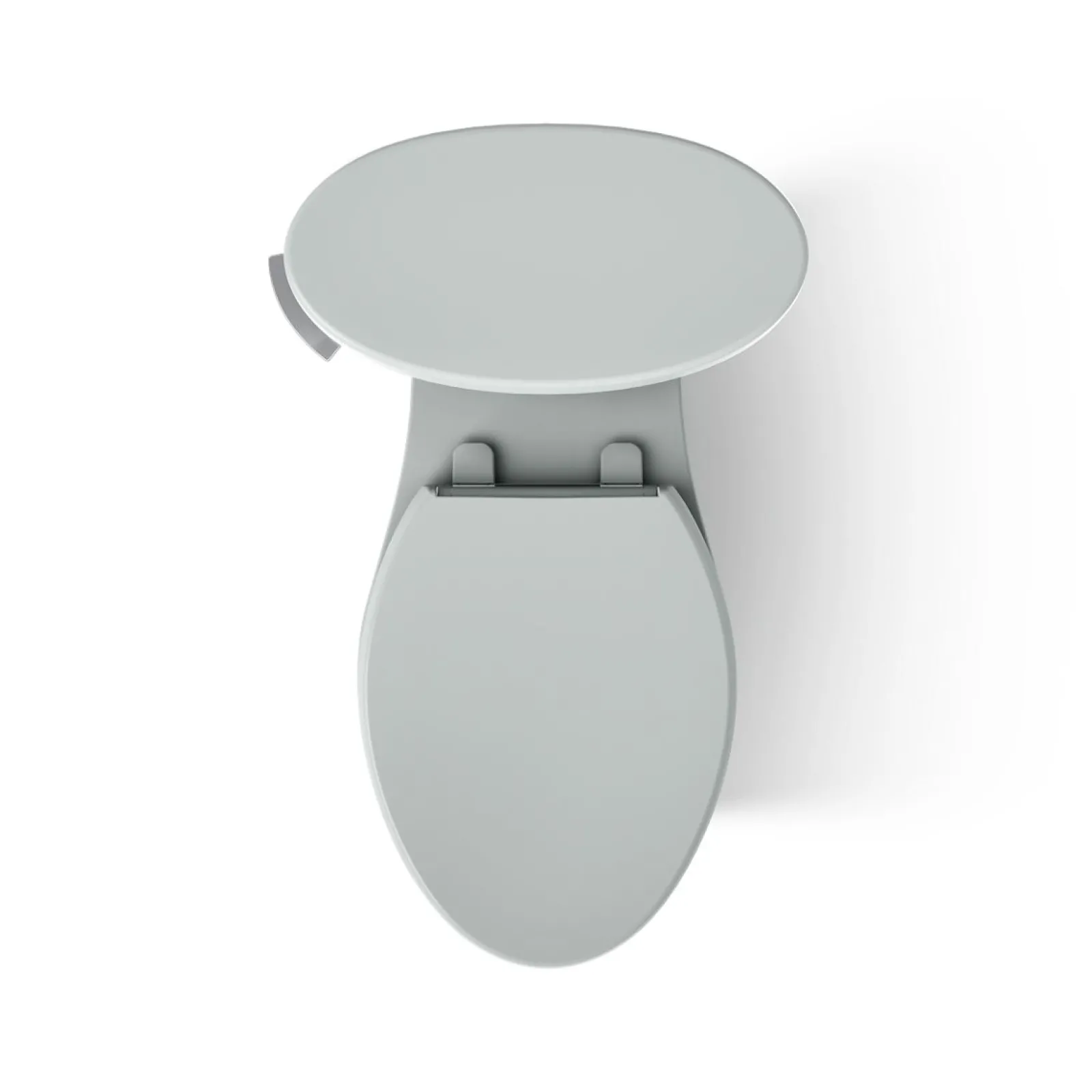 Two-piece elongated toilet with skirted trapway, 1.28 gpf^Kohler Clearance