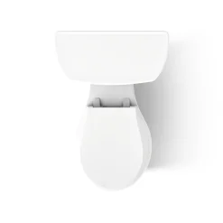 Two-piece round-front toilet, dual-flush^Kohler