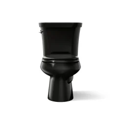 Two-piece round-front toilet, dual-flush^Kohler