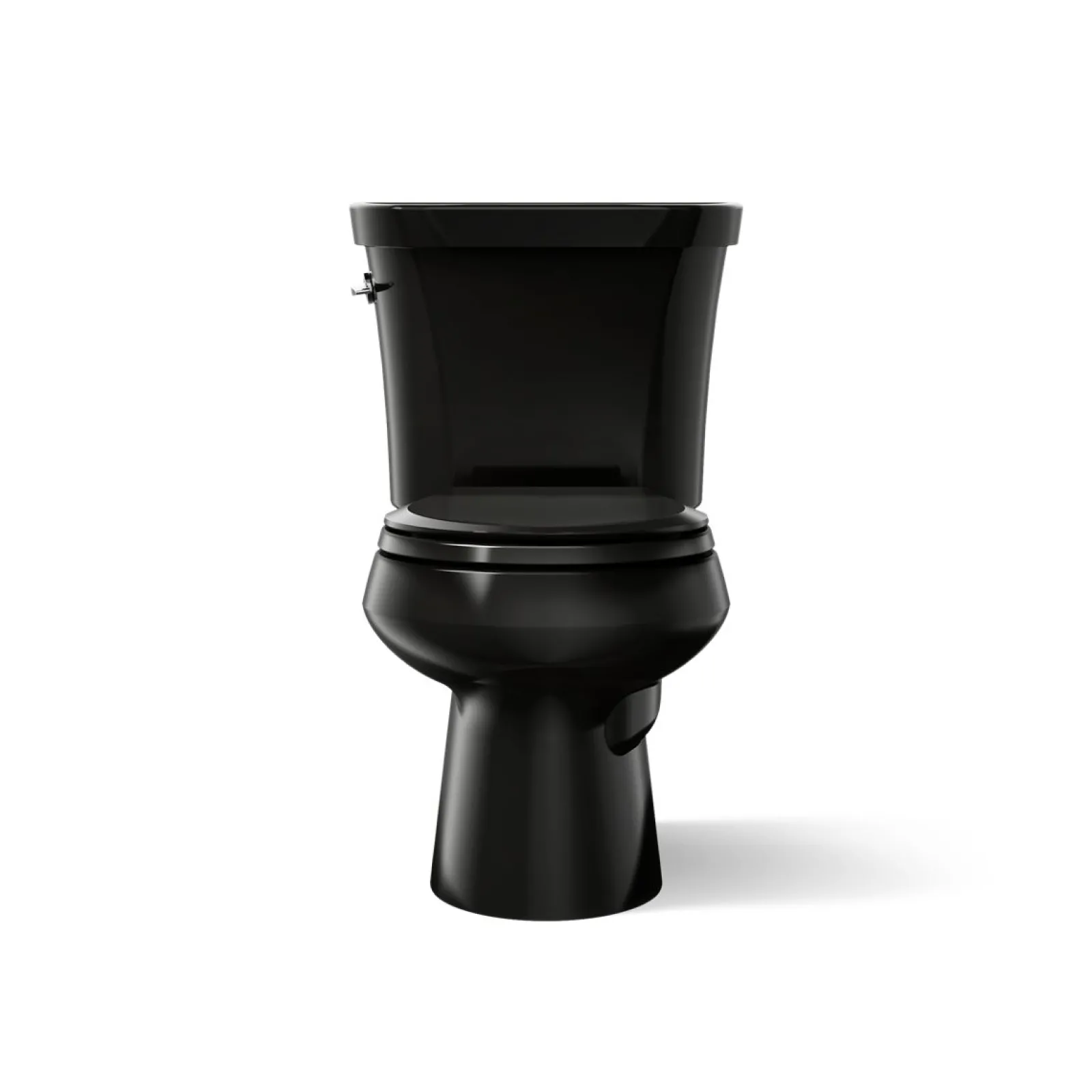 Two-piece round-front toilet, dual-flush^Kohler