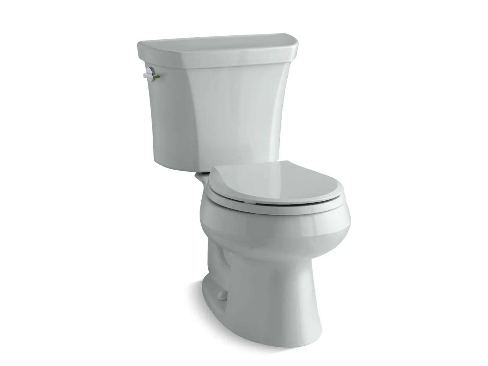 Two-piece round-front toilet, dual-flush^Kohler