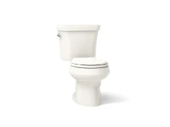 Two-piece round-front toilet, dual-flush^Kohler