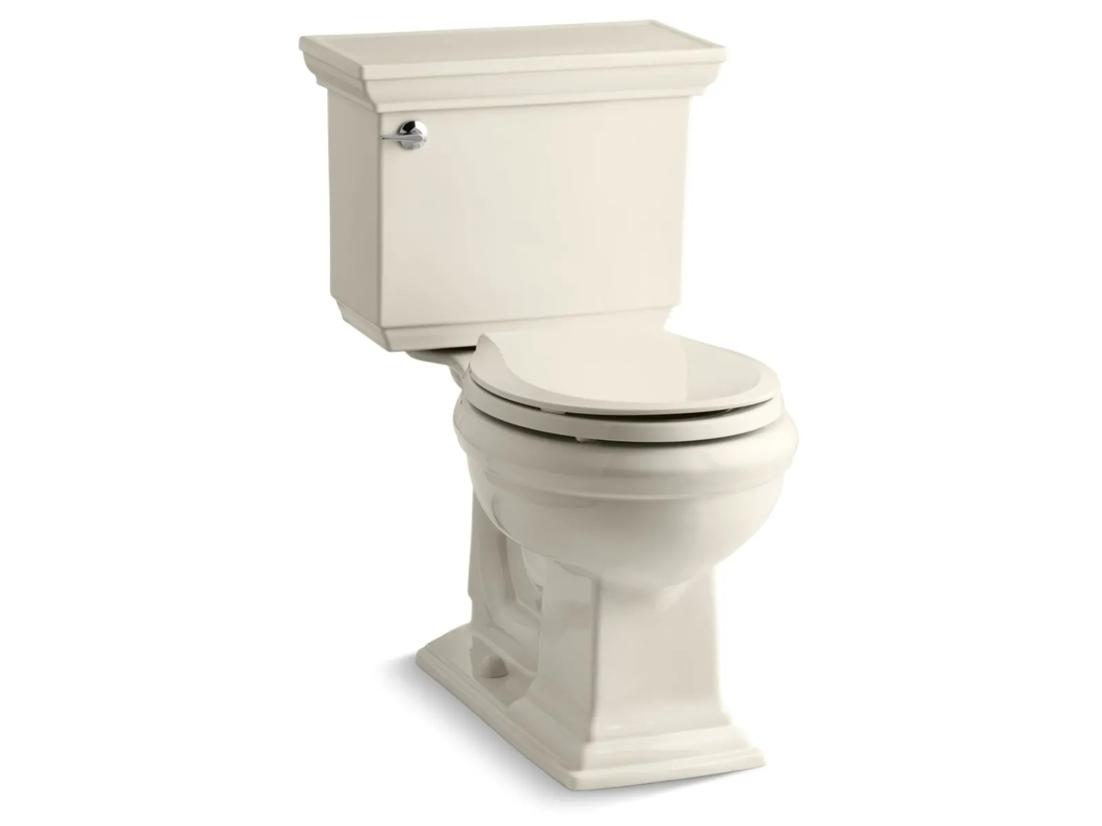 Two-piece round-front toilet, 1.28 gpf^Kohler Clearance