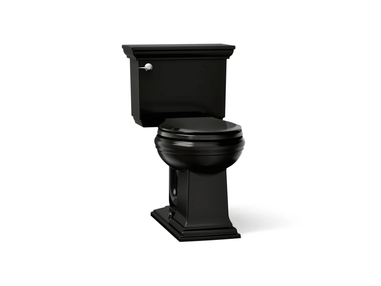 Two-piece round-front toilet, 1.28 gpf^Kohler Clearance