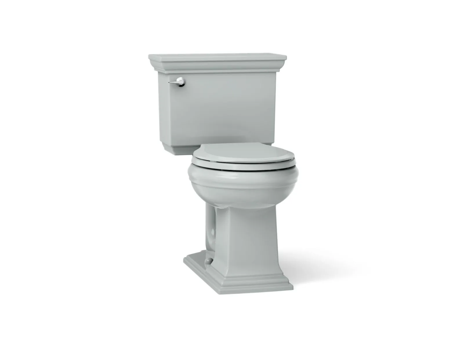 Two-piece round-front toilet, 1.28 gpf^Kohler Clearance