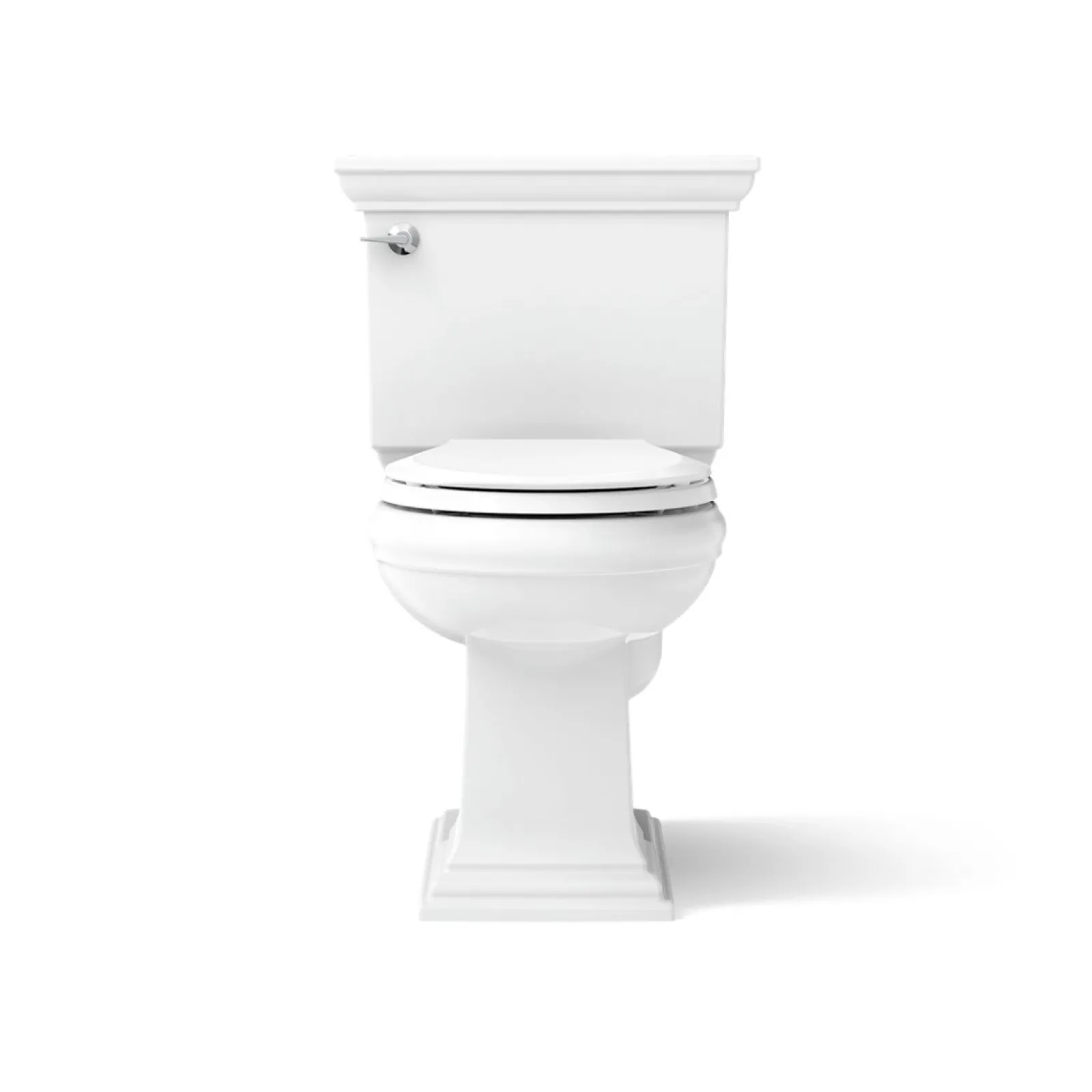 Two-piece round-front toilet, 1.28 gpf^Kohler Clearance