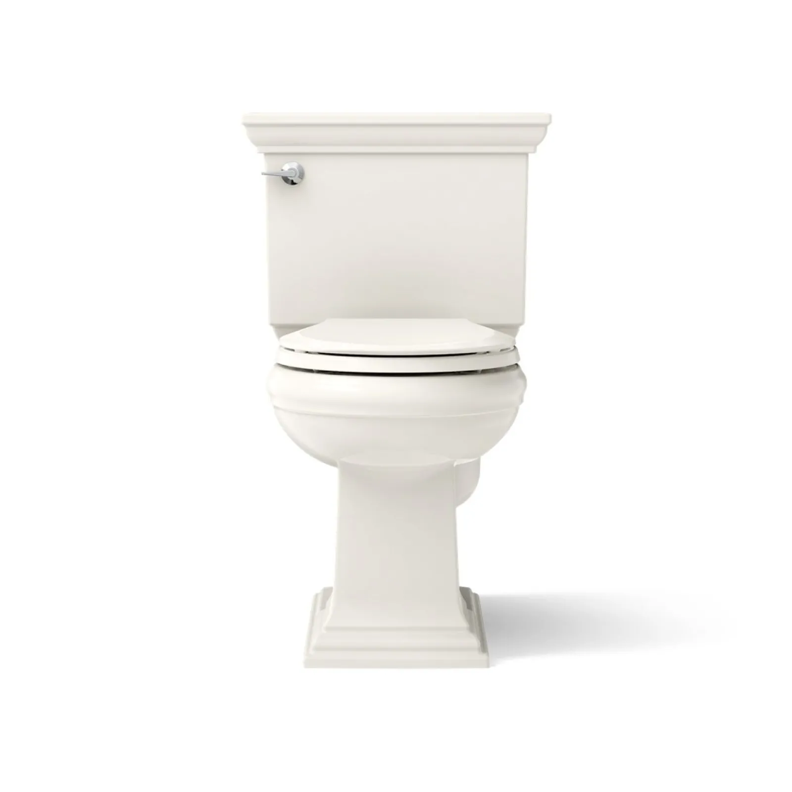 Two-piece round-front toilet, 1.28 gpf^Kohler Clearance
