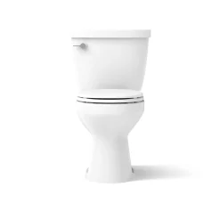 Two-piece round-front toilet, 1.28 gpf^Kohler New