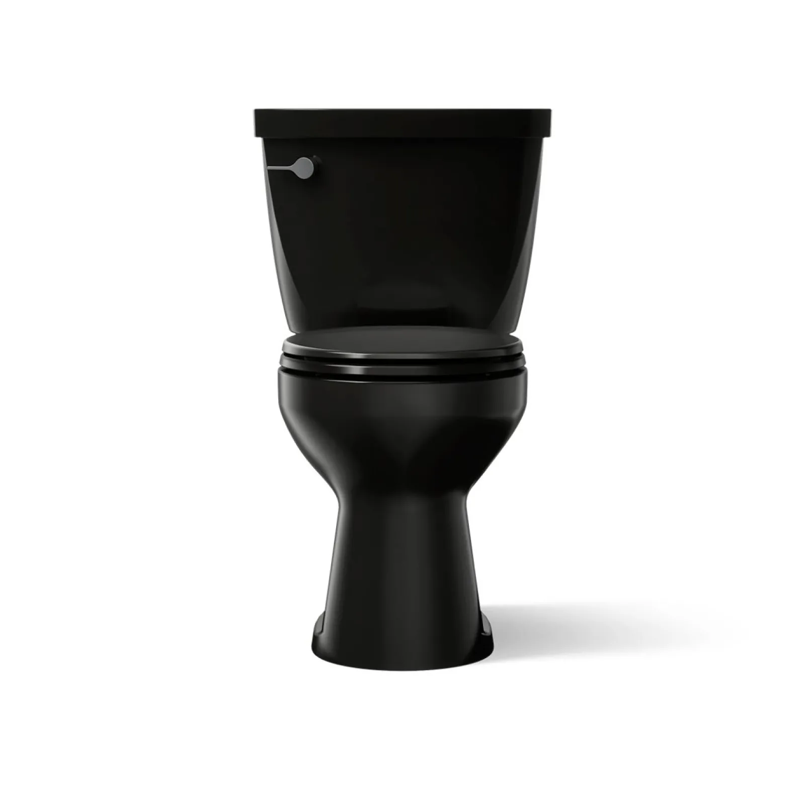Two-piece round-front toilet, 1.28 gpf^Kohler New