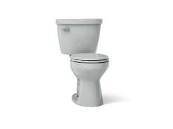 Two-piece round-front toilet, 1.6 gpf^Kohler New