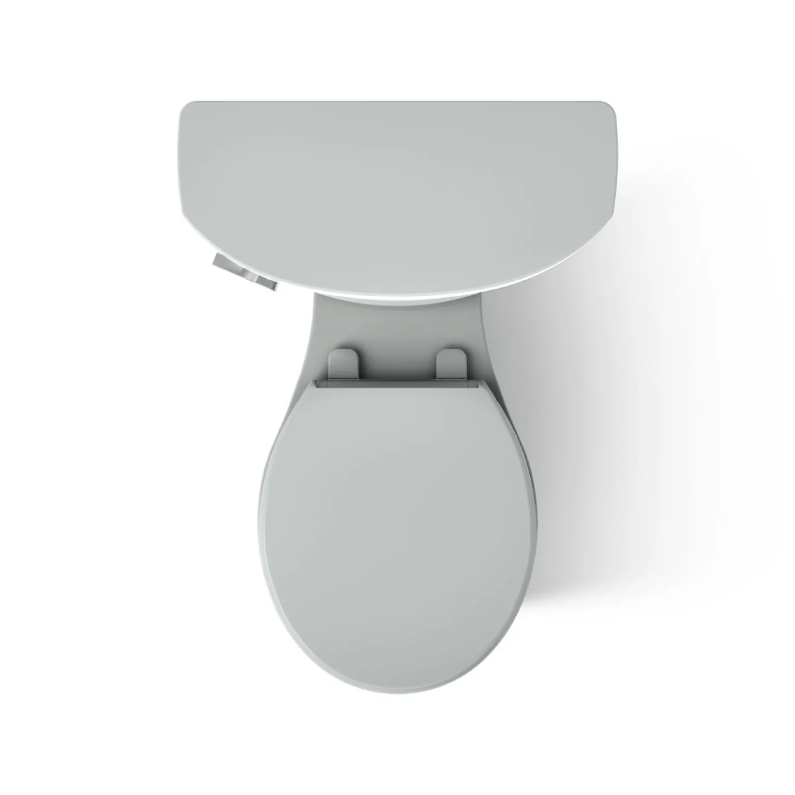 Two-piece round-front toilet, 1.6 gpf^Kohler New