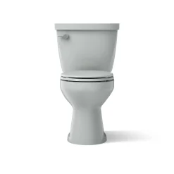 Two-piece round-front toilet, 1.6 gpf^Kohler New