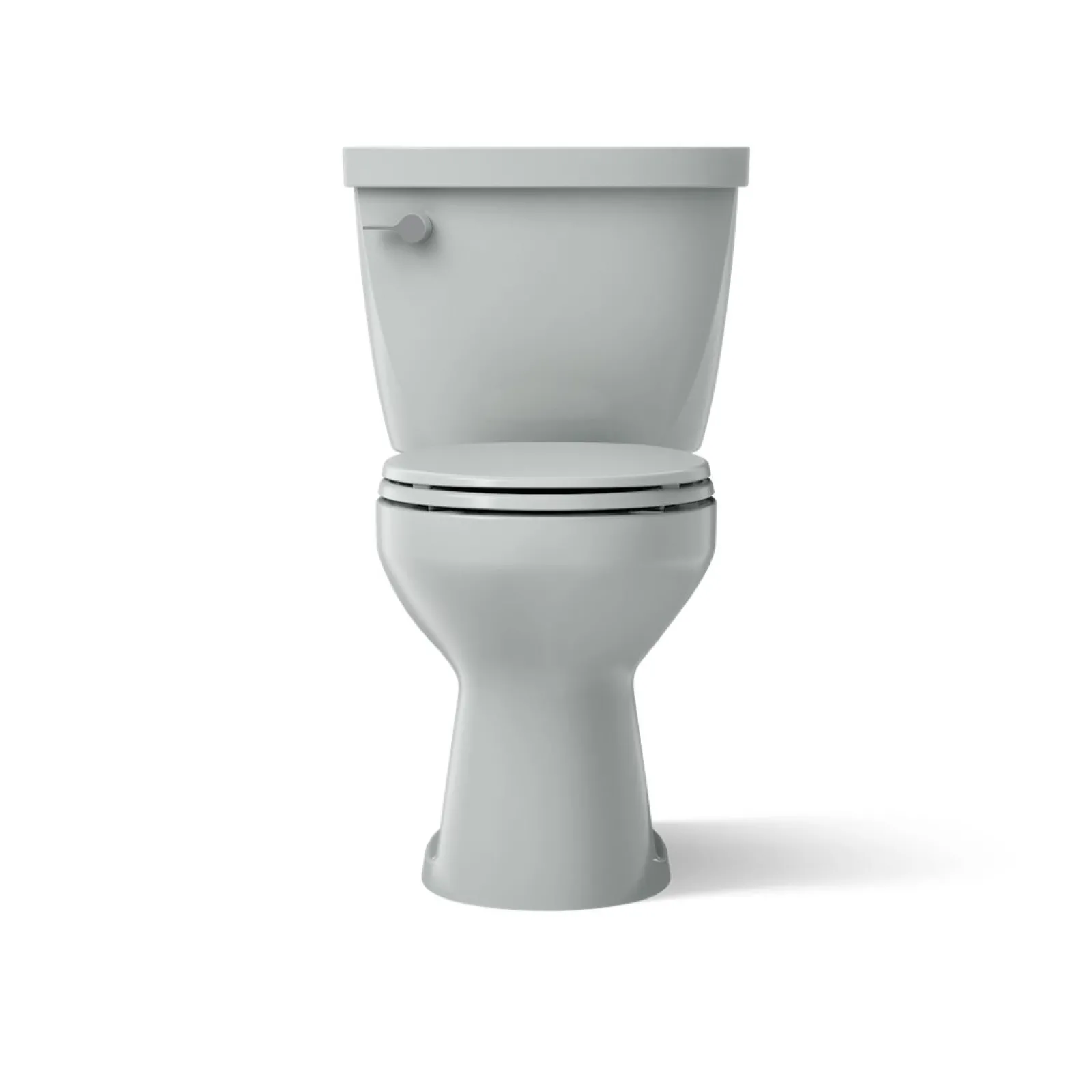Two-piece round-front toilet, 1.6 gpf^Kohler New