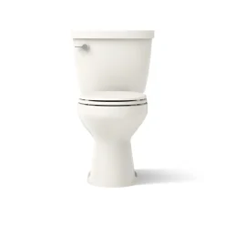 Two-piece round-front toilet, 1.6 gpf^Kohler New